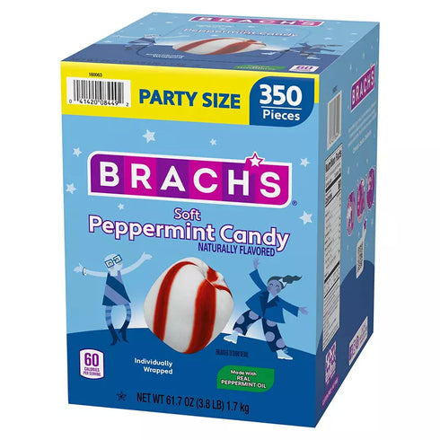 Brachs Softmints Peppermint Carton, 350 ct.