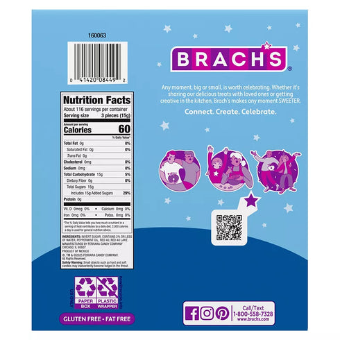 Brachs Softmints Peppermint Carton, 350 ct.