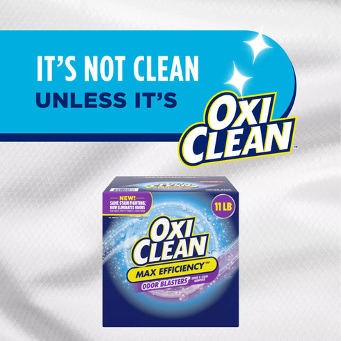 OxiClean Max Efficiency Odor Blasters Stain Remover, 11 lbs.