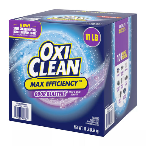 OxiClean Max Efficiency Odor Blasters Stain Remover, 11 lbs.