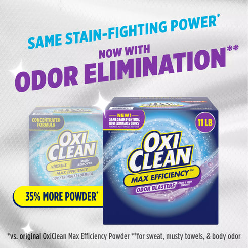 OxiClean Max Efficiency Odor Blasters Stain Remover, 11 lbs.