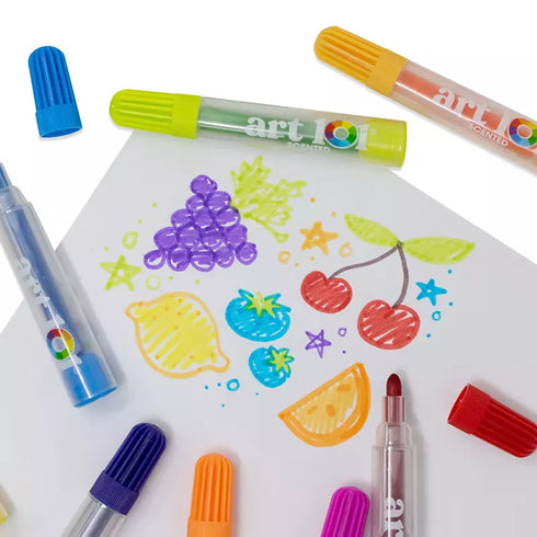 Art 101 Scratch, Scents & Sparkles 200-Piece Kids’ Art Set