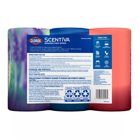 Clorox Scentiva Disinfecting Wipes - Multi Scent Variety, 270 ct.