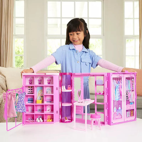 Barbie Dream Closet Fashion Toy Playset with Accessories