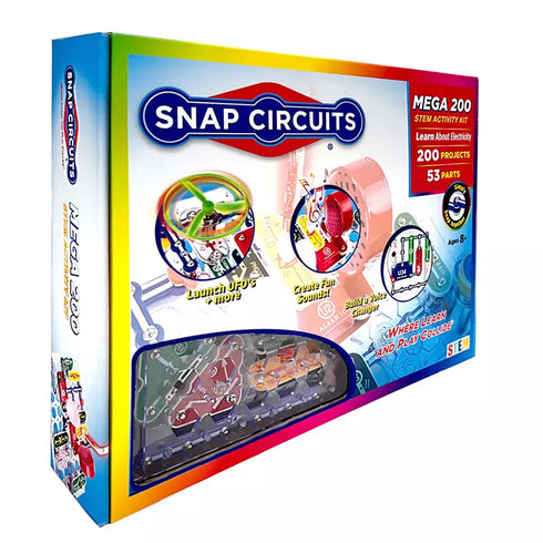 Snap Circuits Mega 200 STEM Electronic Exploration & Activity Kit