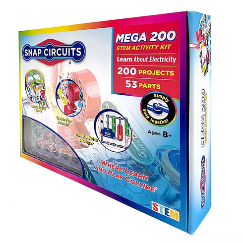 Snap Circuits Mega 200 STEM Electronic Exploration & Activity Kit