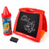 Crayola Art-To-Go Table Easel Magnetic Set, 128pc – Portable Kids Art Station with Easel, Magnets, and Creative Supplies