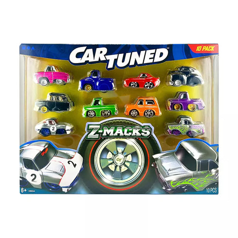 CarTuned Car 10-Pack – Die-Cast Vehicle Multipack for Kids, Collectors & Imaginative Play