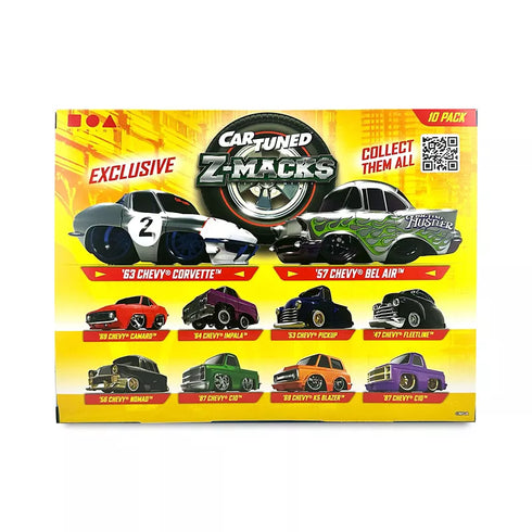 CarTuned Car 10-Pack – Die-Cast Vehicle Multipack for Kids, Collectors & Imaginative Play