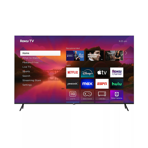 ROKU 65" QLED 4K Smart TV with Quantum Color, HDR, Voice Control & 4-Year Protection Plan
