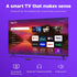 ROKU 65" QLED 4K Smart TV with Quantum Color, HDR, Voice Control & 4-Year Protection Plan