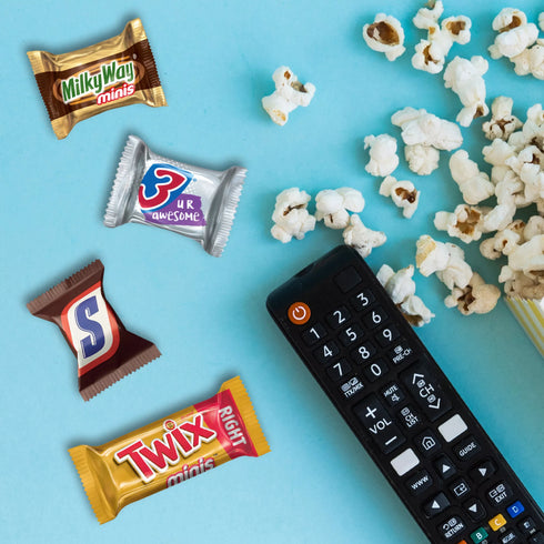 3.57 lbs bag - Snickers, Twix & More Minis Halloween Chocolate Candy Bars