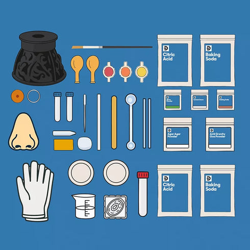 Discovery Kids 3-in-1 Science Station – STEM Learning Lab with Microscope, Chemistry Tools & Exploration Activities