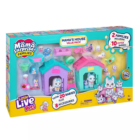 Little Live Pets Mama Surprise Families Mama’s House Value Pack