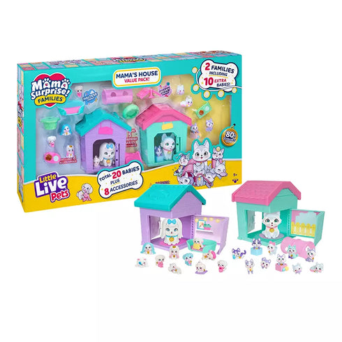 Little Live Pets Mama Surprise Families Mama’s House Value Pack