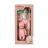 LullaBaby Doll & Stroller Playset includes a soft baby doll and easy-to-push stroller