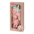 LullaBaby Doll & Stroller Playset includes a soft baby doll and easy-to-push stroller