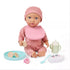 LullaBaby Doll & Stroller Playset includes a soft baby doll and easy-to-push stroller