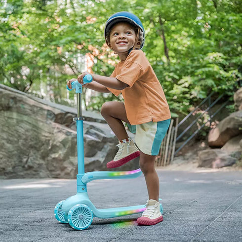 Jetson Aria 2-in-1 Kick Scooter – Convertible Sit-or-Stand Scooter for Kids