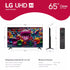 LG 65" UA7700 UHD AI 4K Smart TV with ThinQ AI, HDR, WebOS Smart Streaming & 4-Year Protection Plan
