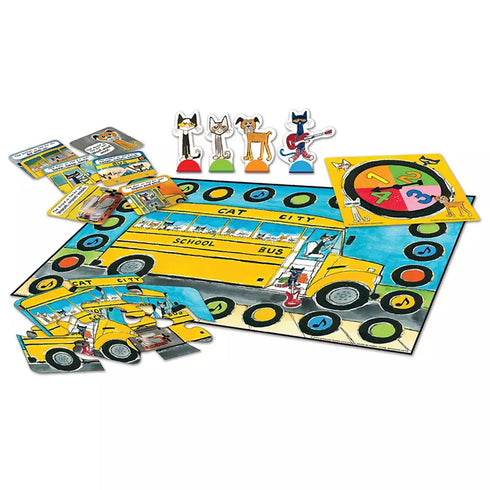 Briarpatch Pete the Cat Board Game Set – 2-Pack Learning & Adventure Games for Kids
