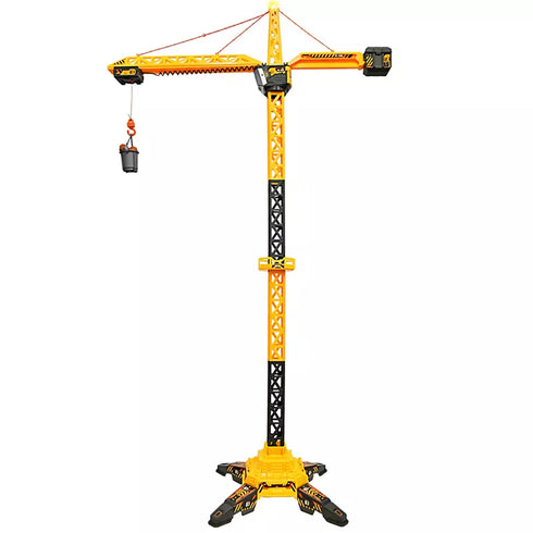 Dickie Toys Titan 59-Inch RC Crane with Accessories – Remote Control Construction Crane