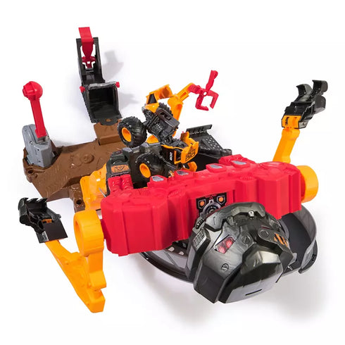 Monster Jam Smash & Bash Smashbot Playset – Action-Packed Monster Truck Arena with Launch