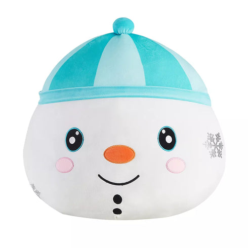 Cuddle Crew Holiday Smooshie 22" Snowman Plush
