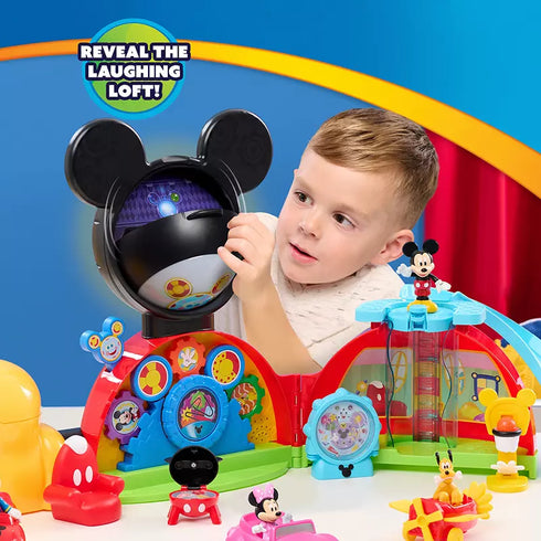 Disney Mickey Mouse Clubhouse Playset – Interactive Character Playhouse for Kids