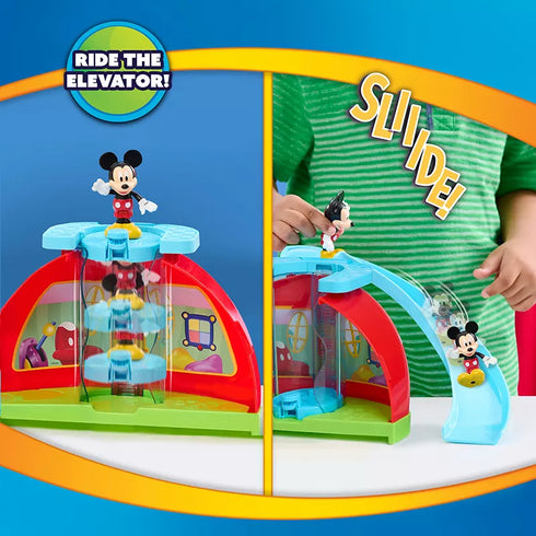 Disney Mickey Mouse Clubhouse Playset – Interactive Character Playhouse for Kids