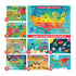 Buffalo Games Chuckle & Roar 9-Pack Kids Puzzles – Farm, Space, Ocean, Safari & World Map Themes