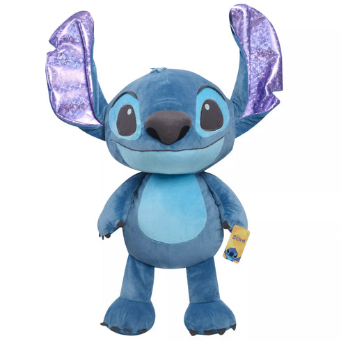 Disney Stitch Jumbo Plush – Extra-Large Soft & Huggable Character Stuffed Toy for Kids & Fans