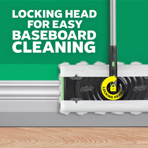 Swiffer Sweep and Mop Deluxe, 2-in-1 Floor Mopping and Sweeping Kit