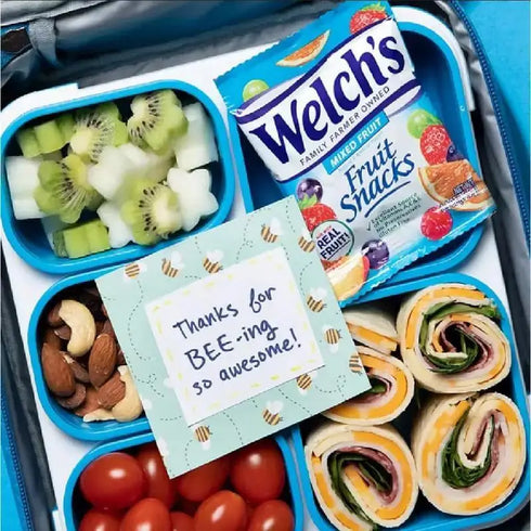 Fruit Snack Welch's Gummy Flavor, Individually Wrapped Assorted Healthy Snack Kids & Adults