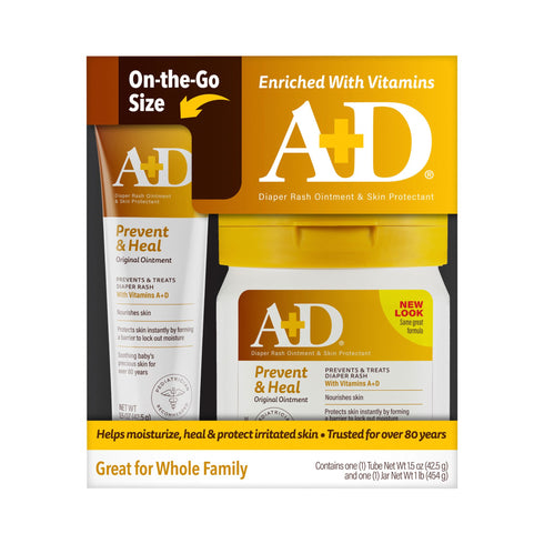 A+D Original Baby Ointment, 2 pk.