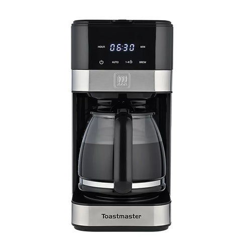 Toastmaster Programmable 12-Cup Drip Coffee Maker with Digital Timer