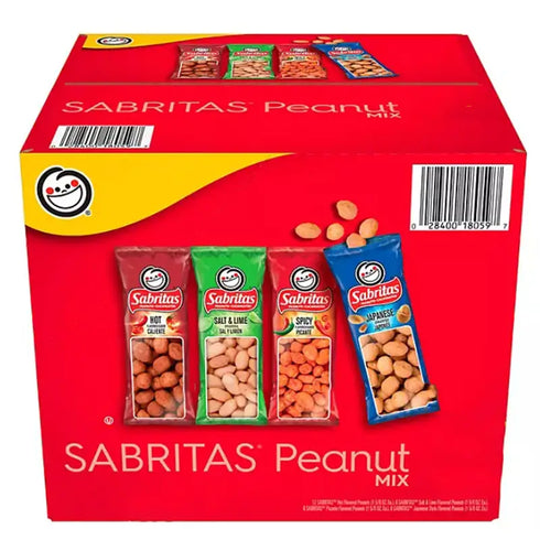 Premium Sabritas Variety Pack Peanuts, 30 pk