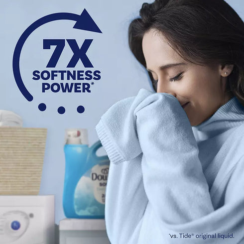 Downy Soft 2-in-1 Soft and Fresh Liquid Fabric Softener - Cool Cotton, 257 loads/150 oz.