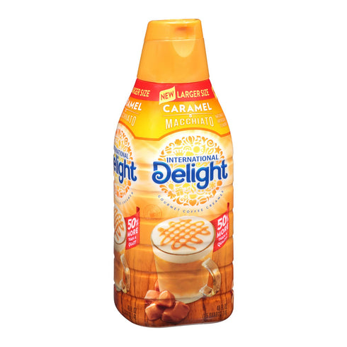 International Delight Caramel Macchiato Gourmet Coffee Creamer, 48 oz.