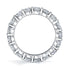 Lab Created White Sapphire Full Eternity Band in 14K Gold