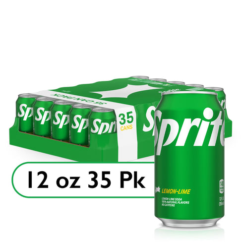 Sprite Soda Cans, 35 pk./12 oz.