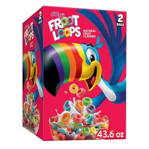 Froot Loops Breakfast Cereal 43.6 oz., 2 pk.