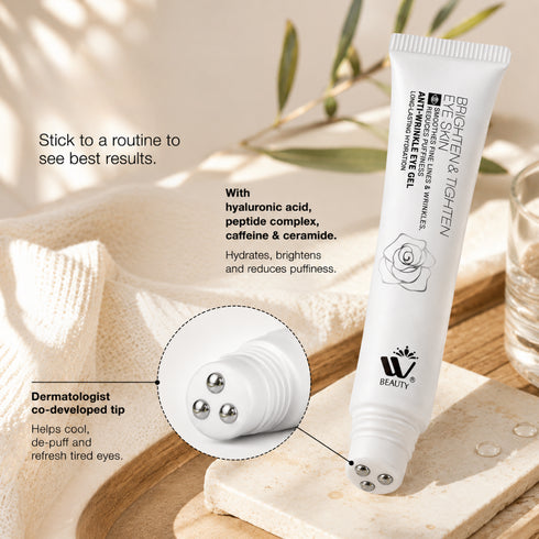 WBM BEAUTY Eye Gel with Metal Roller | 20ml