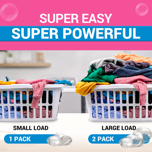 WBM Laundry Detergent Pods | Luxury Fresh & Clear Scent