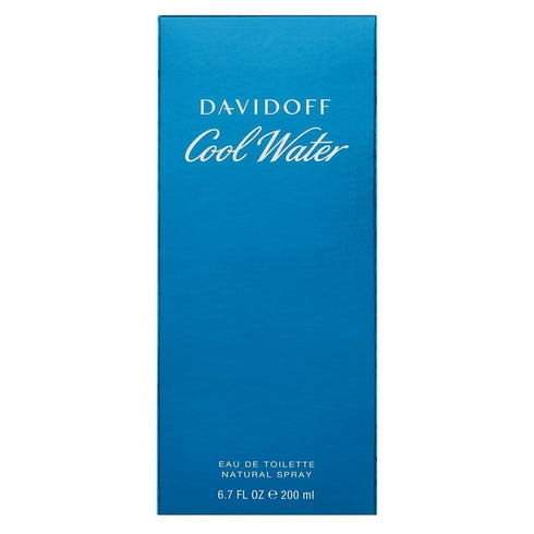 Davidoff Cool Water Eau de Toilette for Men, 6.7 fl oz – Fresh Aquatic Fragrance with Clean, Masculine Scent