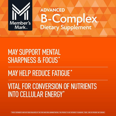 Member's Mark Advanced B Complex , 300 ct