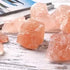Natural Himalayan Pink Salt Raw Stones, Translucent to Opaque Mineral Chunks for Home Decor and Crafts