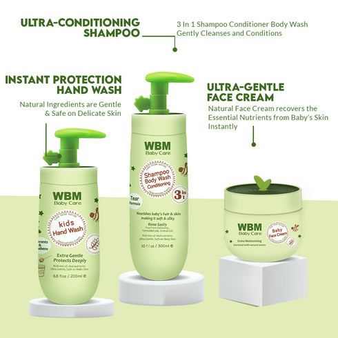Baby Hair & Skin Care | WBM BABY CARE
