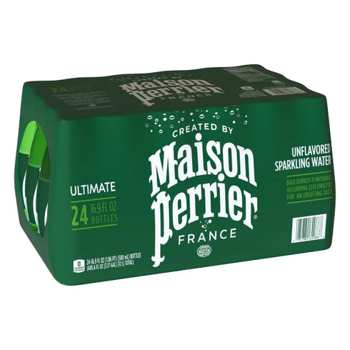 Maison Perrier Sparkling Water, 16.9 fl oz, 24-count