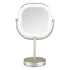 Conair LED Double-Sided Magnification Mirror, 1x/10x – Rechargeable Vanity & Makeup Mirror